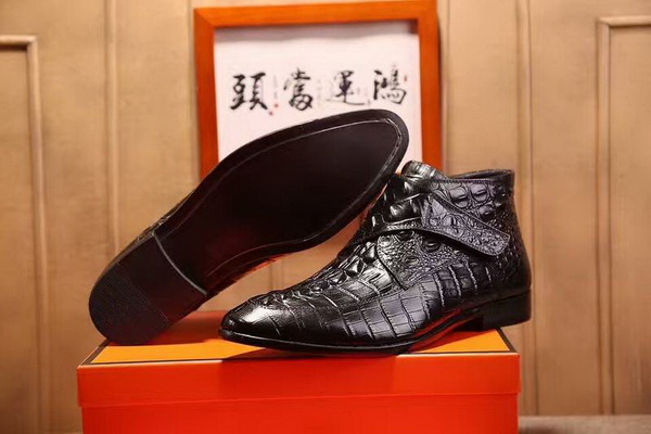 Hermes Business Men Shoes--040